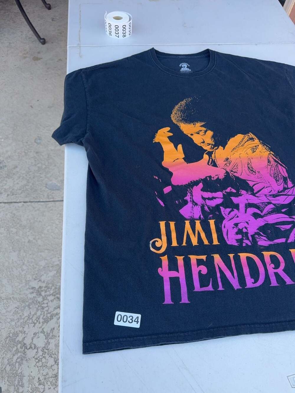 Authentic Hendrix Jimi Hendrix Graphic T-Shirt Size 2XL - Picture 3 of 8